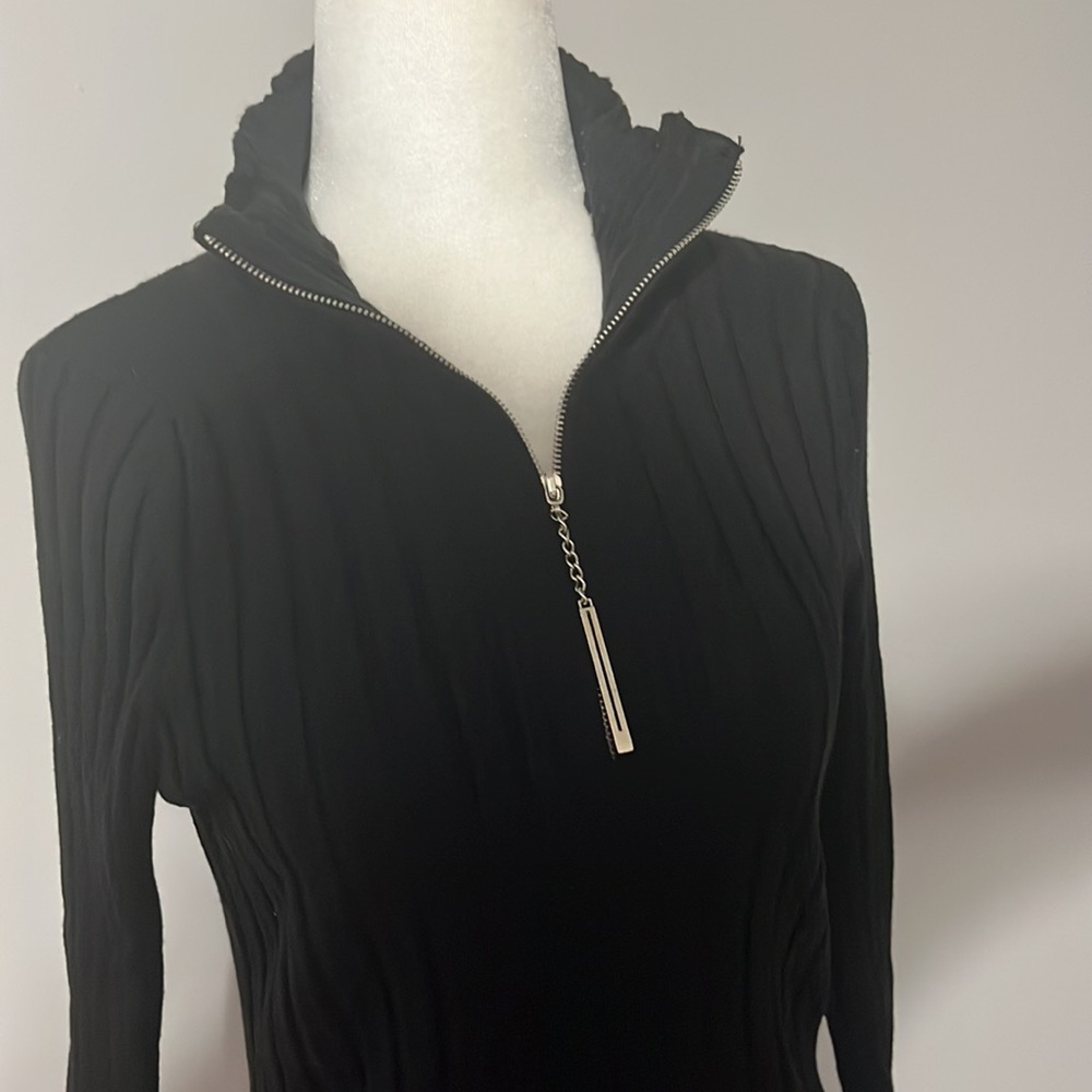 Bellini Womans Black Swearer w,Zipper!